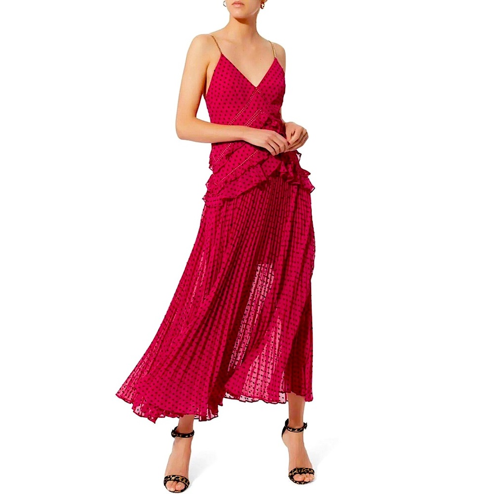 LIKE NEW Self Portrait Maxi Dress (US Size 0) ✨